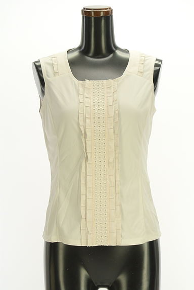 HIROKO BIS（ヒロコビス）の古着「フロントフリルカットソー（カットソー・プルオーバー）」大画像１へ