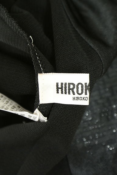 HIROKO BIS（ヒロコビス）の古着「フロント花柄チュールカットソー（カットソー・プルオーバー）」大画像６へ