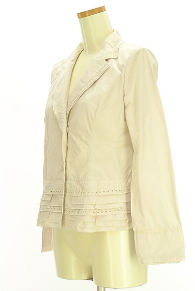 HIROKO BIS（ヒロコビス）の古着「ティアードフリルジャケット（ジャケット）」大画像３へ