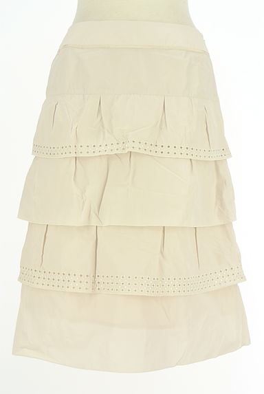 HIROKO BIS（ヒロコビス）の古着「ミディ丈ティアードフリルスカート（スカート）」大画像１へ