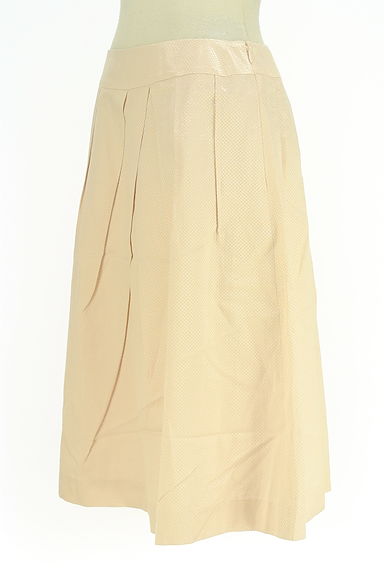 HIROKO BIS（ヒロコビス）の古着「ミディ丈タックフレアスカート（スカート）」大画像３へ