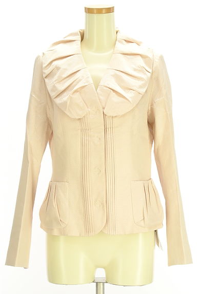 HIROKO BIS（ヒロコビス）の古着「ボリュームカラー光沢ジャケット（ジャケット）」大画像１へ