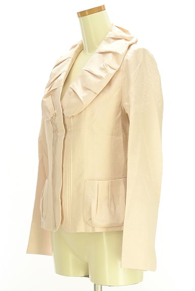 HIROKO BIS（ヒロコビス）の古着「ボリュームカラー光沢ジャケット（ジャケット）」大画像３へ