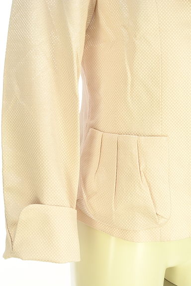 HIROKO BIS（ヒロコビス）の古着「ボリュームカラー光沢ジャケット（ジャケット）」大画像５へ