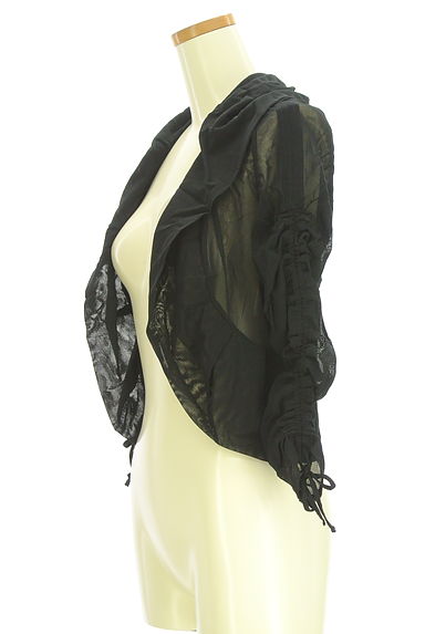 HIROKO KOSHINO（ヒロココシノ）の古着「シアーボレロ（カーディガン・ボレロ）」大画像３へ