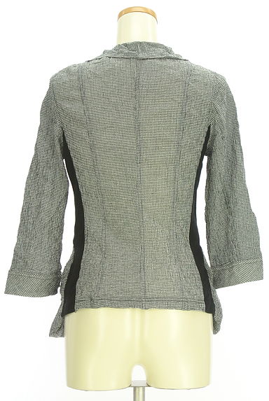 HIROKO BIS（ヒロコビス）の古着「esseNtieL HIROKO BIS シアサッカーカーディガン（カーディガン・ボレロ）」大画像２へ