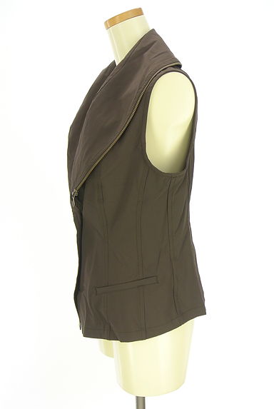 HIROKO BIS（ヒロコビス）の古着「ビッグカラーベスト（ベスト・ジレ）」大画像３へ