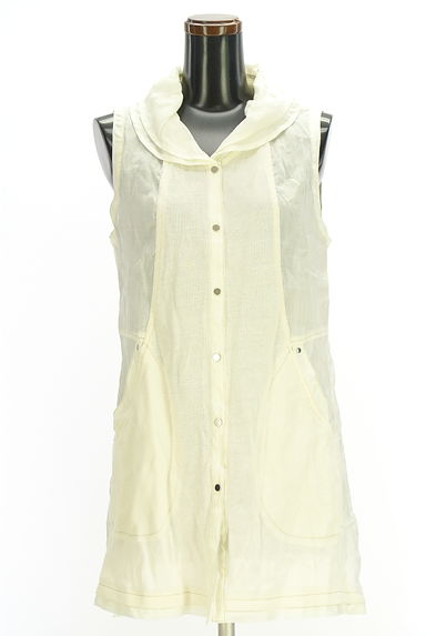 HIROKO BIS（ヒロコビス）の古着「リネンミドルベスト（ベスト・ジレ）」大画像１へ