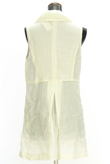 HIROKO BIS（ヒロコビス）の古着「リネンミドルベスト（ベスト・ジレ）」大画像２へ