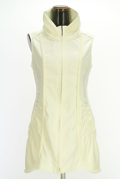 HIROKO BIS（ヒロコビス）の古着「スタンドネックロングベスト（ベスト・ジレ）」大画像１へ