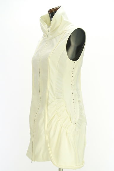 HIROKO BIS（ヒロコビス）の古着「スタンドネックロングベスト（ベスト・ジレ）」大画像３へ