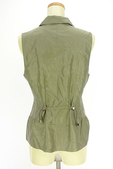 HIROKO BIS（ヒロコビス）の古着「光沢ドロストベスト（ベスト・ジレ）」大画像２へ