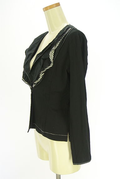 HIROKO BIS（ヒロコビス）の古着「フリルカラージャケット（ジャケット）」大画像３へ