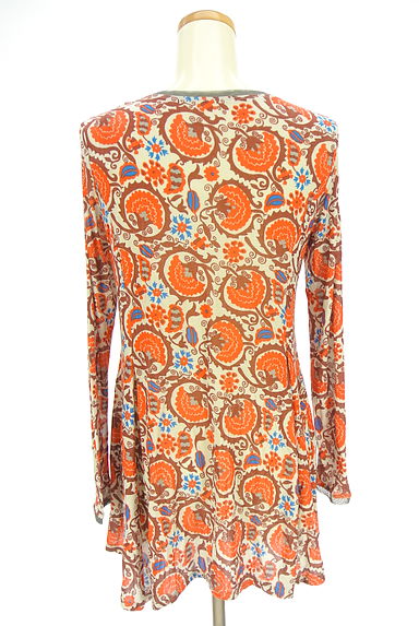 HIROKO BIS（ヒロコビス）の古着「イレギュラーヘムフレアチュニック（ワンピース・チュニック）」大画像２へ