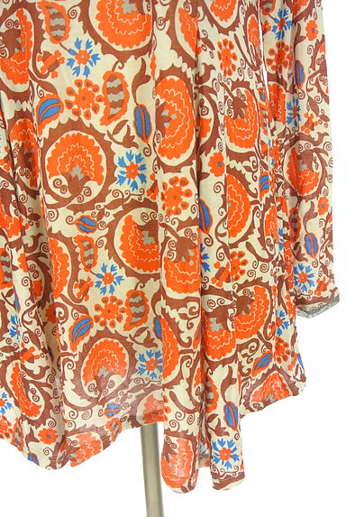 HIROKO BIS（ヒロコビス）の古着「イレギュラーヘムフレアチュニック（ワンピース・チュニック）」大画像５へ