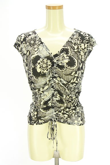 HIROKO BIS（ヒロコビス）の古着「ドロストシアーカットソー（カットソー・プルオーバー）」大画像１へ