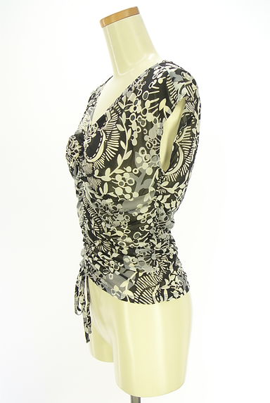 HIROKO BIS（ヒロコビス）の古着「ドロストシアーカットソー（カットソー・プルオーバー）」大画像３へ