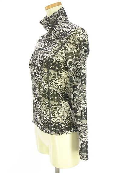 HIROKO BIS（ヒロコビス）の古着「迷彩柄シースルーカットソー（カットソー・プルオーバー）」大画像３へ