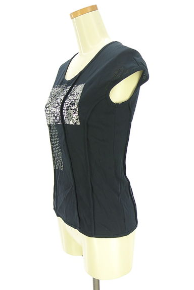 HIROKO BIS（ヒロコビス）の古着「箔プリントTシャツ（Ｔシャツ）」大画像３へ