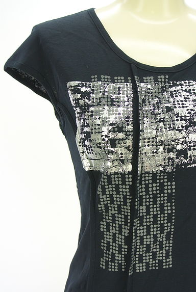 HIROKO BIS（ヒロコビス）の古着「箔プリントTシャツ（Ｔシャツ）」大画像４へ