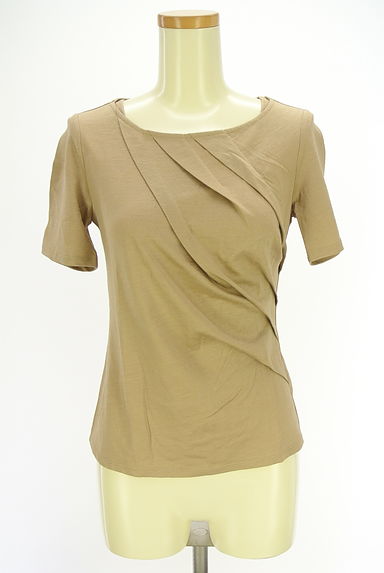 HIROKO BIS（ヒロコビス）の古着「タックドレープリネンカットソー（カットソー・プルオーバー）」大画像１へ