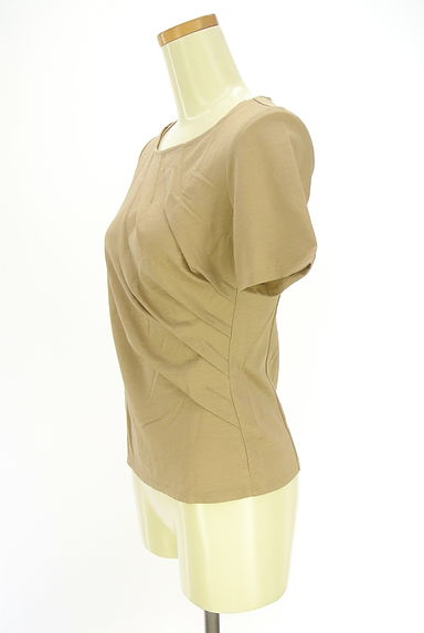 HIROKO BIS（ヒロコビス）の古着「タックドレープリネンカットソー（カットソー・プルオーバー）」大画像３へ