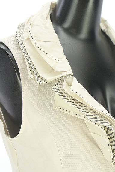 HIROKO BIS（ヒロコビス）の古着「フリル襟ベスト（ベスト・ジレ）」大画像４へ