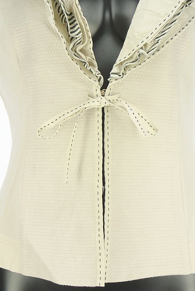 HIROKO BIS（ヒロコビス）の古着「フリル襟ベスト（ベスト・ジレ）」大画像５へ