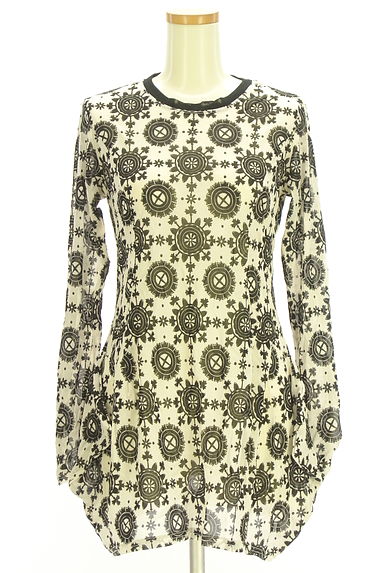 HIROKO BIS（ヒロコビス）の古着「総柄メッシュニットワンピース（ワンピース・チュニック）」大画像１へ