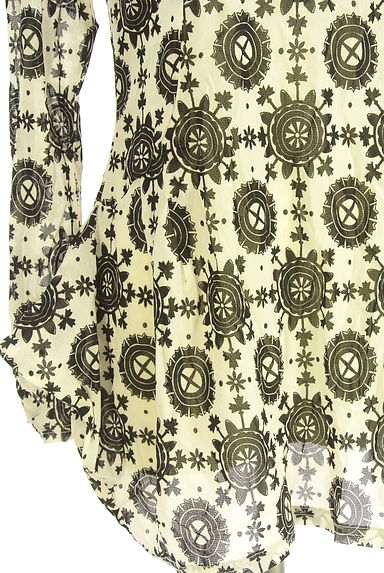 HIROKO BIS（ヒロコビス）の古着「総柄メッシュニットワンピース（ワンピース・チュニック）」大画像５へ