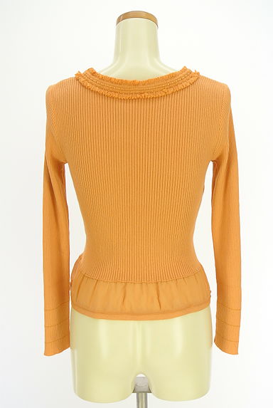 クリックで大画像表示 HIROKO BIS(ヒロコビス)の古着「フリルペプラムニット(ニット)」大画像2へ