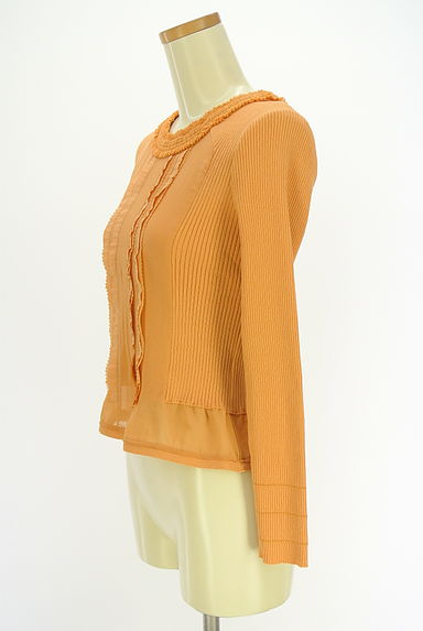 クリックで大画像表示 HIROKO BIS(ヒロコビス)の古着「フリルペプラムニット(ニット)」大画像3へ