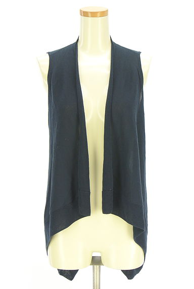 HIROKO KOSHINO（ヒロココシノ）の古着「HIROKO KOSHINO TRUNK シアーニットベスト（カーディガン・ボレロ）」大画像１へ