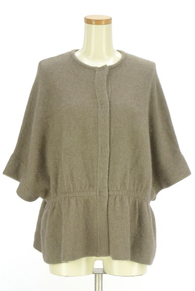 TOMORROWLAND（トゥモローランド）の古着「BALLSEY 半そでドルマンニットカーディガン（カーディガン・ボレロ）」大画像１へ