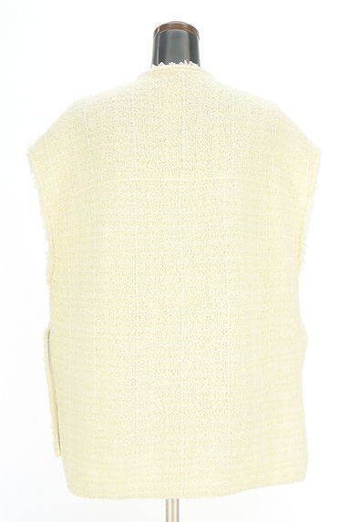 クリックで大画像表示 ROPE(ロペ)の古着「ツイードベスト(ベスト・ジレ)」大画像2へ