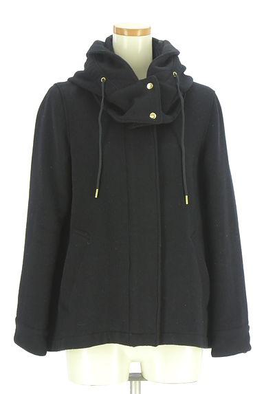 green label relaxing（グリーンレーベル リラクシング）の古着「ショート丈フーディ―ウールコート（コート）」大画像１へ