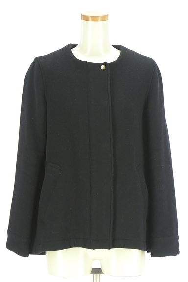 green label relaxing（グリーンレーベル リラクシング）の古着「ショート丈フーディ―ウールコート（コート）」大画像５へ