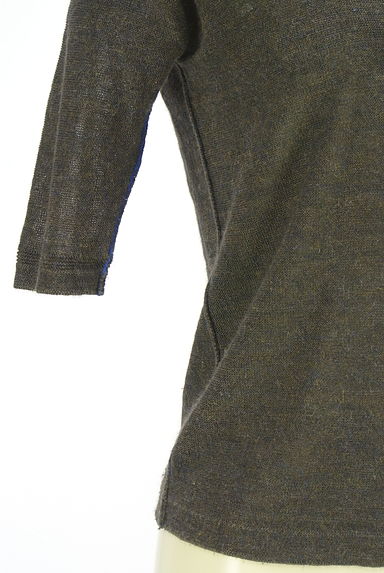 PAL'LAS PALACE（パラスパレス）の古着「5分袖リネンサマーニットカーデ（カーディガン・ボレロ）」大画像５へ