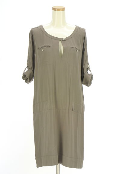 LAUTREAMONT（ロートレアモン）の古着「ドルマン膝丈チュニック（ワンピース・チュニック）」大画像４へ