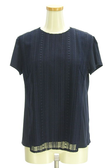 Paul Stuart（ポールスチュアート）の古着「付け衿フロントレースカットソー（カットソー・プルオーバー）」大画像４へ