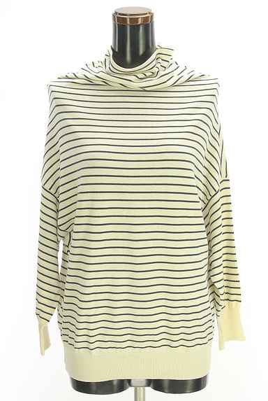 クリックで大画像表示 MACKINTOSH PHILOSOPHY(マッキントッシュ フィロソフィー)の古着「ボトルネックドルマンボーダーニット(ニット)」大画像1へ