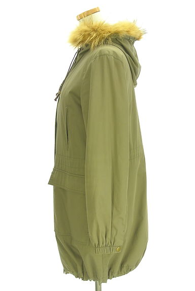 クリックで大画像表示 MACKINTOSH PHILOSOPHY(マッキントッシュ フィロソフィー)の古着「中綿ライナー付きミリタリーコート(ブルゾン・スタジャン)」大画像3へ