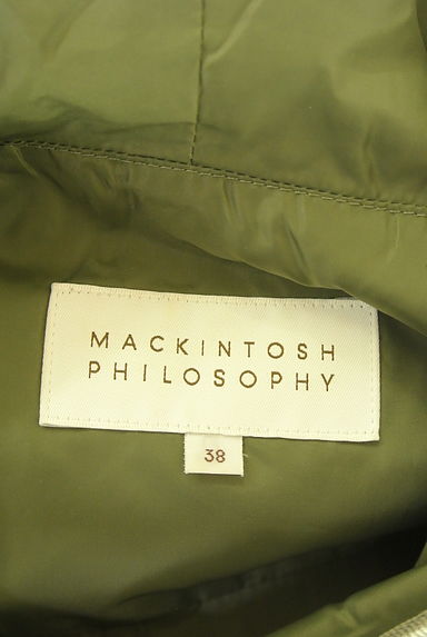 MACKINTOSH PHILOSOPHY（マッキントッシュ フィロソフィー）の古着「中綿ベスト付きミリタリーコート（ブルゾン・スタジャン）」大画像６へ