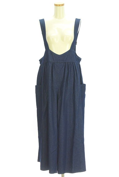 studio CLIP（スタディオクリップ）の古着「ボリュームワイドサロペットパンツ（オーバーオール・サロペット）」大画像１へ