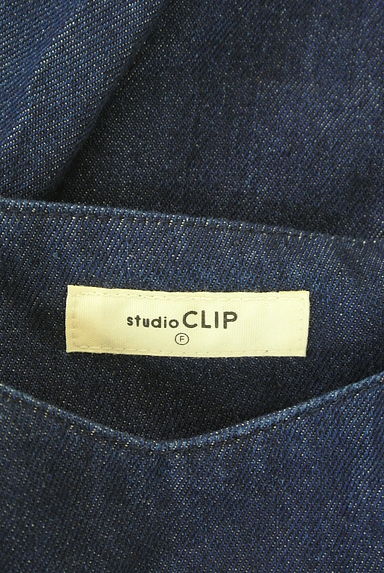 studio CLIP（スタディオクリップ）の古着「ボリュームワイドサロペットパンツ（オーバーオール・サロペット）」大画像６へ