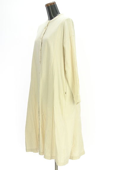 クリックで大画像表示 studio CLIP(スタディオクリップ)の古着「綿麻膝下シャツワンピース(ワンピース・チュニック)」大画像3へ