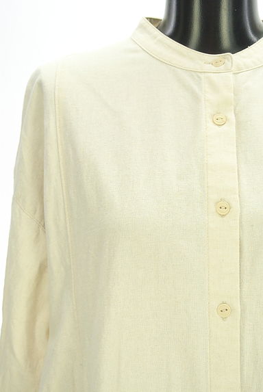 クリックで大画像表示 studio CLIP(スタディオクリップ)の古着「綿麻膝下シャツワンピース(ワンピース・チュニック)」大画像4へ