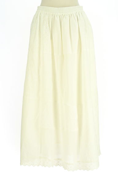 Samansa Mos2（サマンサモスモス）の古着「刺繍パッチワークロングスカート（ロングスカート・マキシスカート）」大画像１へ