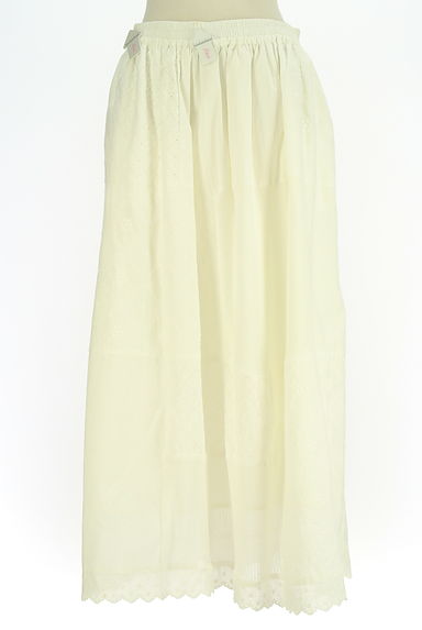 Samansa Mos2（サマンサモスモス）の古着「刺繍パッチワークロングスカート（ロングスカート・マキシスカート）」大画像４へ