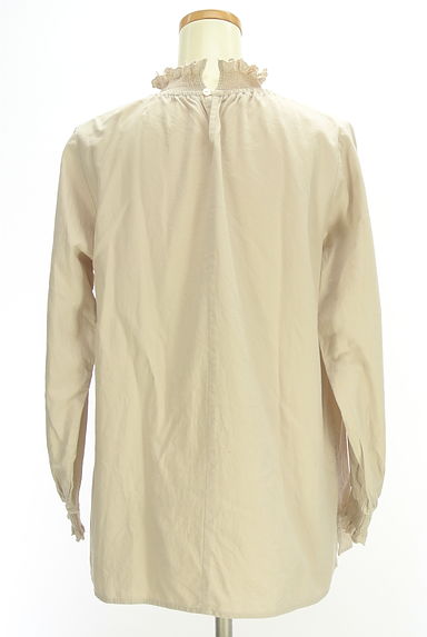 studio CLIP（スタディオクリップ）の古着「フリルネックコットンブラウス（カットソー・プルオーバー）」大画像２へ